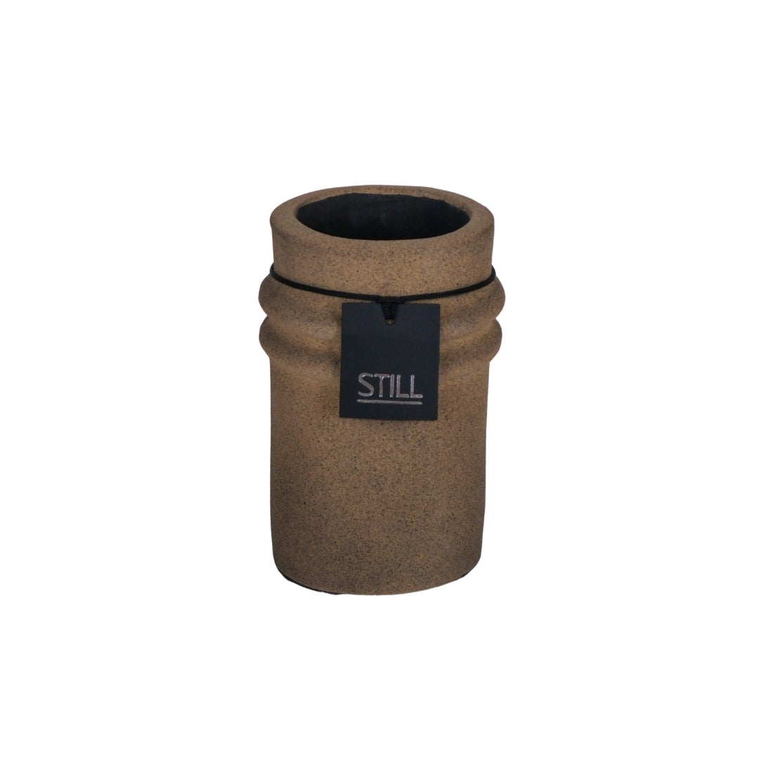 Bamboo Vase M Latte