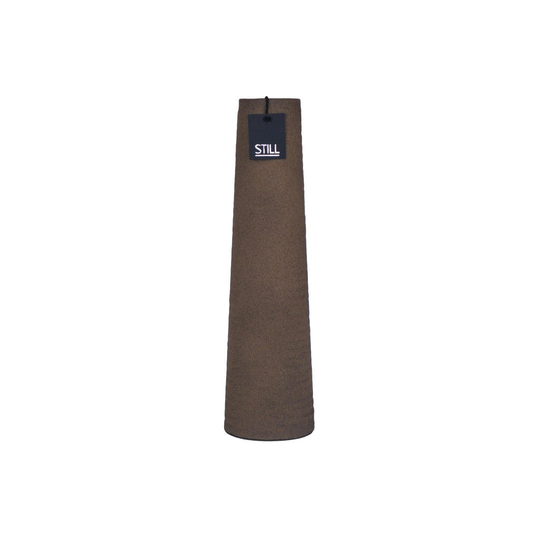 Carv Tall Vase 60 Espresso