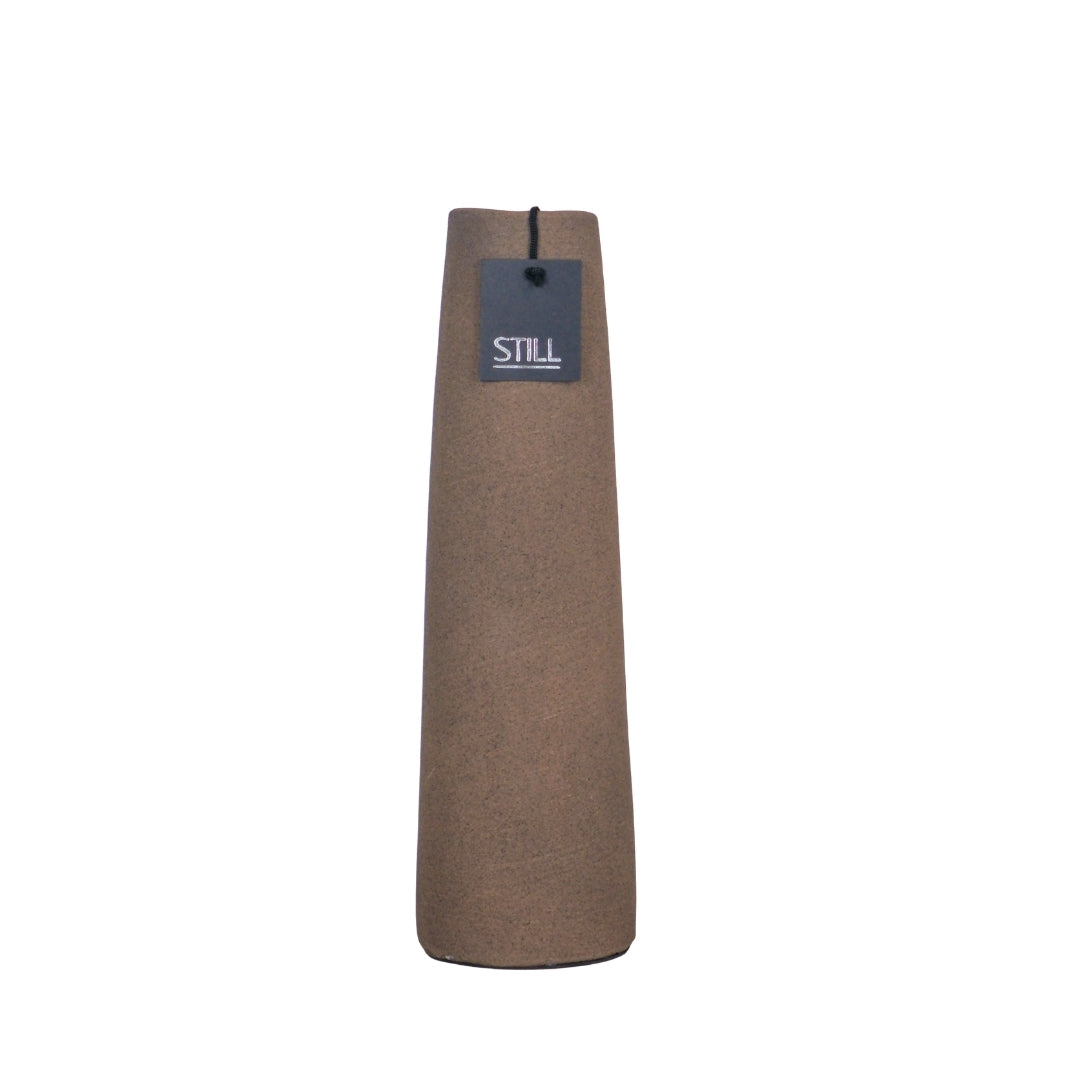 Tall Vase Smooth 40 Espresso