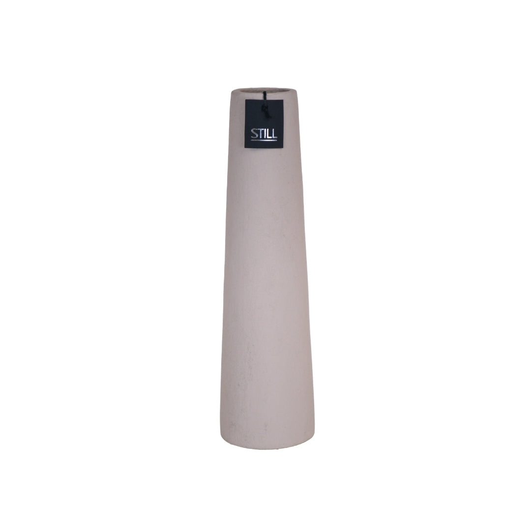 Tall Vase Smooth 60 Beige
