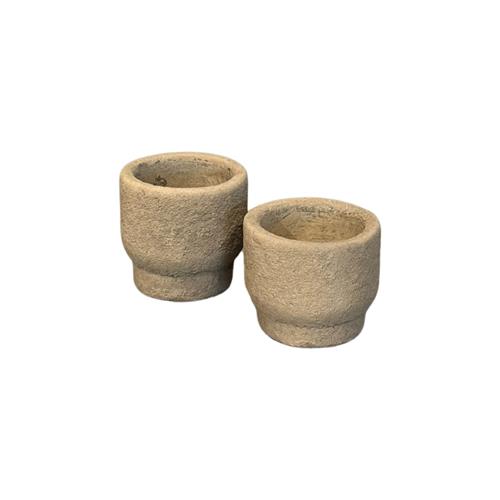 Tea Candle Holder L/M Set Latte