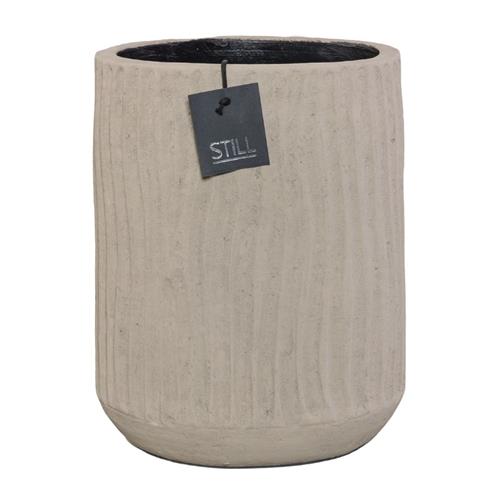 Carv Planter 22 Taupe