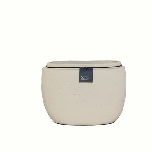 Oval Neck L Beige