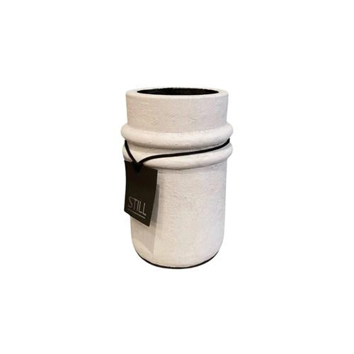Bamboo Vase M Beige