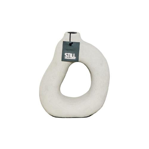 D Vase L Beige