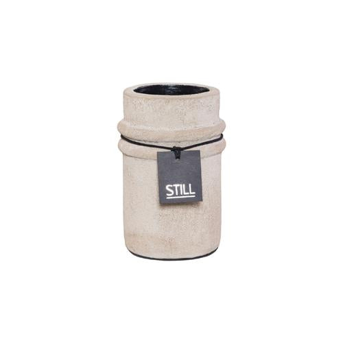 Bamboo Vase M Espresso