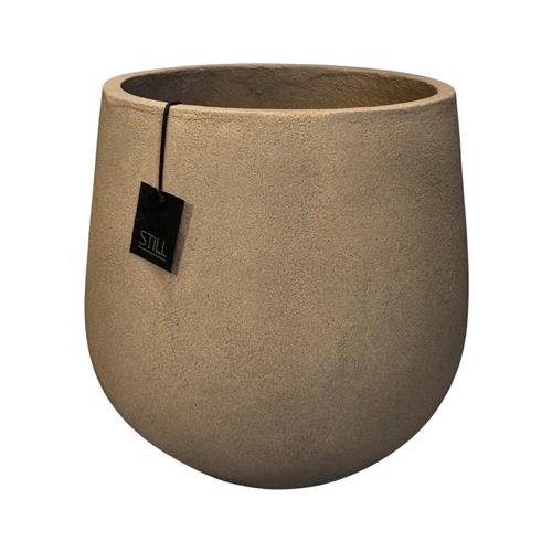 Palm pot set L/M Latte