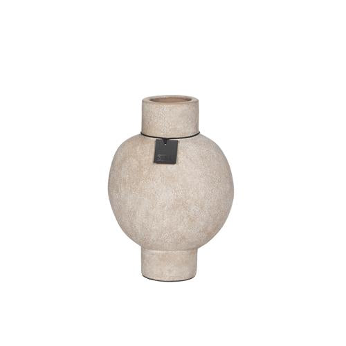 Bol Vase Oval L Butter