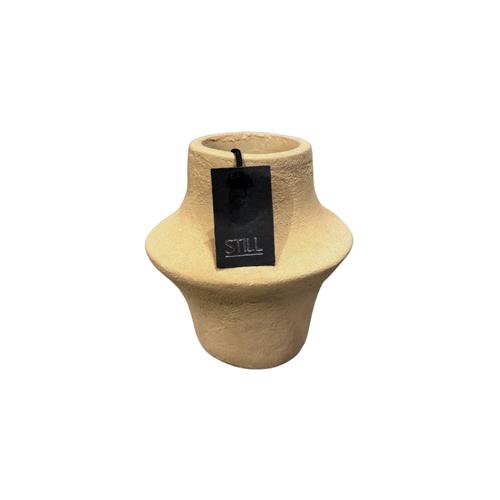 Kite Vase Low L Butter