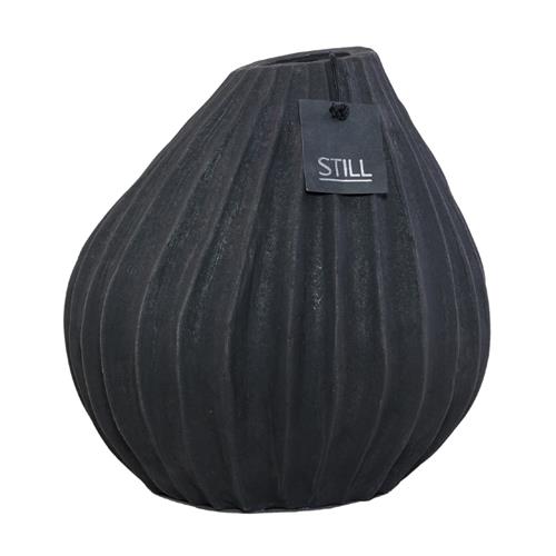 Vase Fan L Black Series