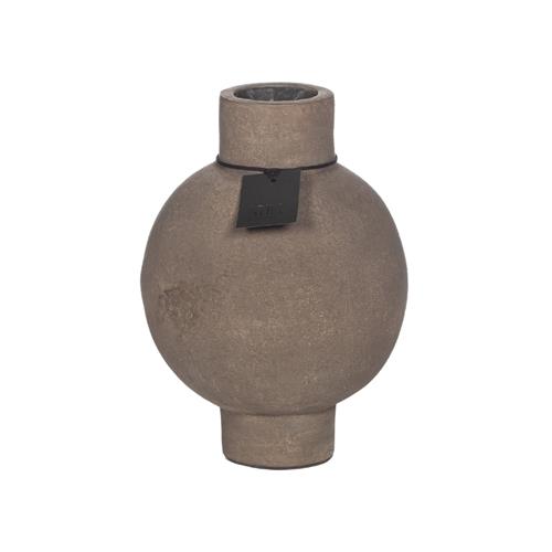 Bol Vase Oval M Dark