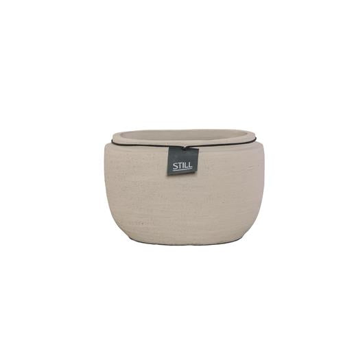Oval Neck M Taupe