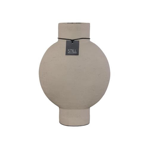 Bol Vase Oval M Taupe