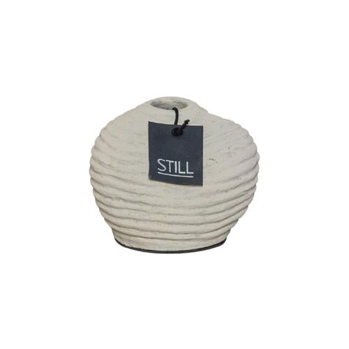 Organic Curve Vase S Beige