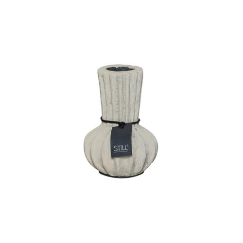 Bol Vase Fan M Beige
