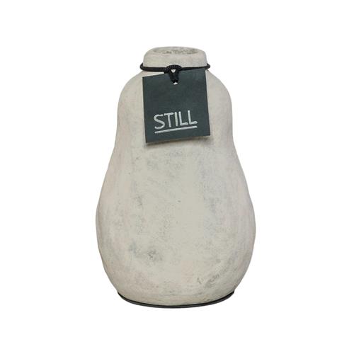 Organic Vase L Beige
