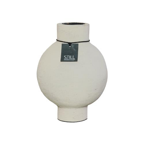 Bol Vase Oval M Beige