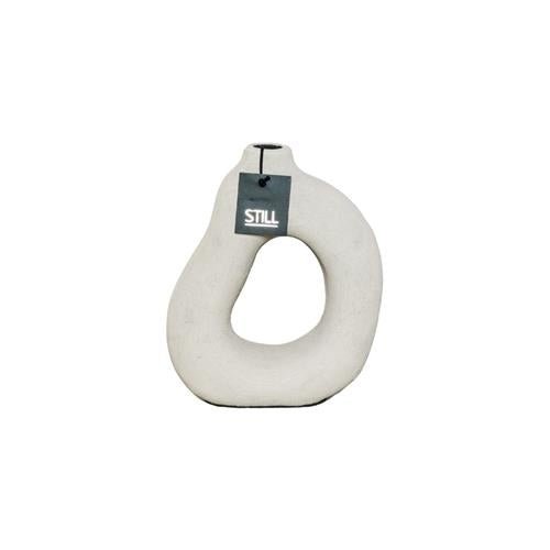 D Vase M Beige