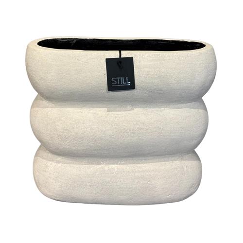 Oval Ring Beige